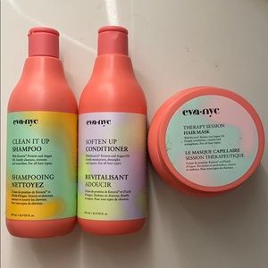 EVA NYC Bundle: Shampoo, Conditioner, Mask